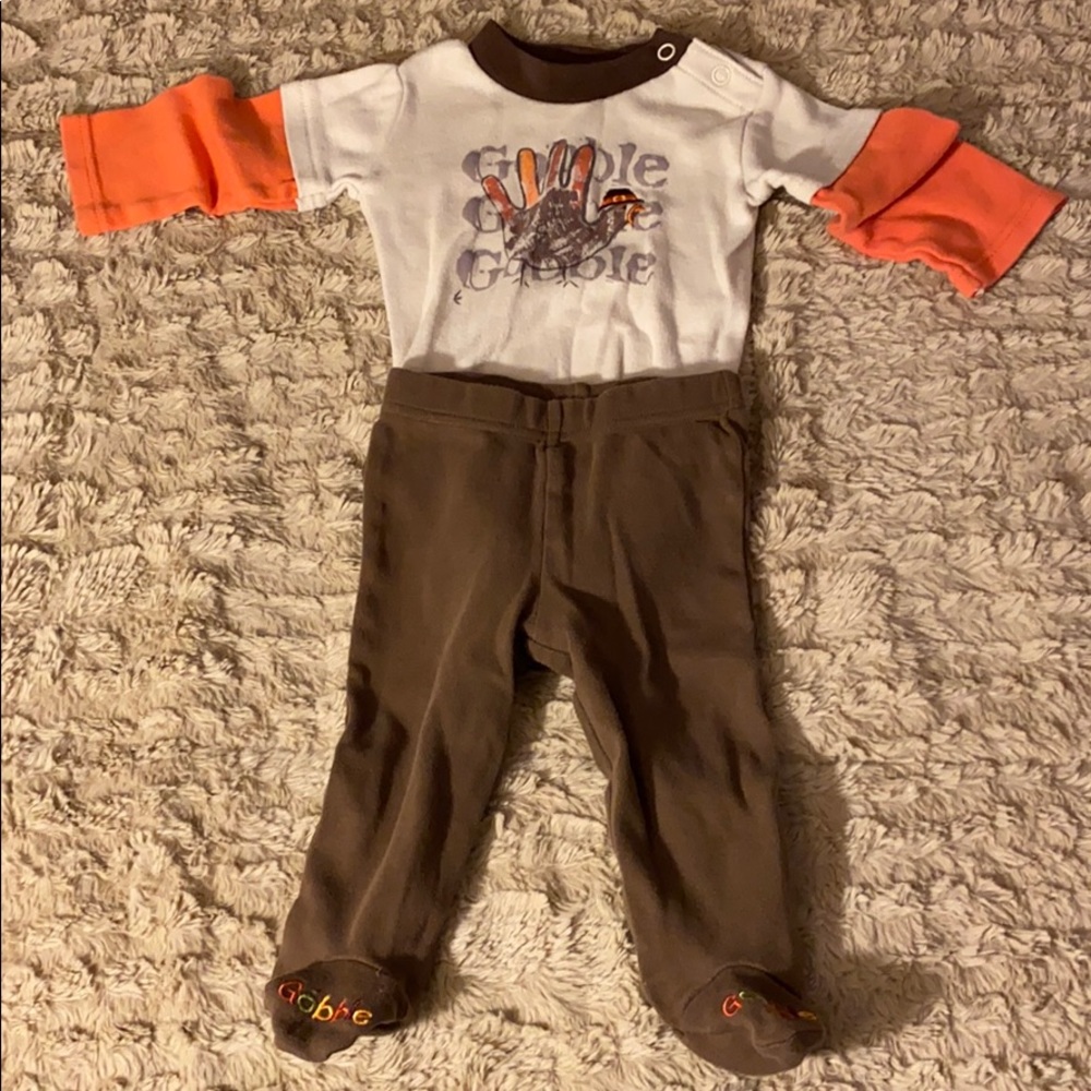 Thanksgiving turkey gobble outfit
